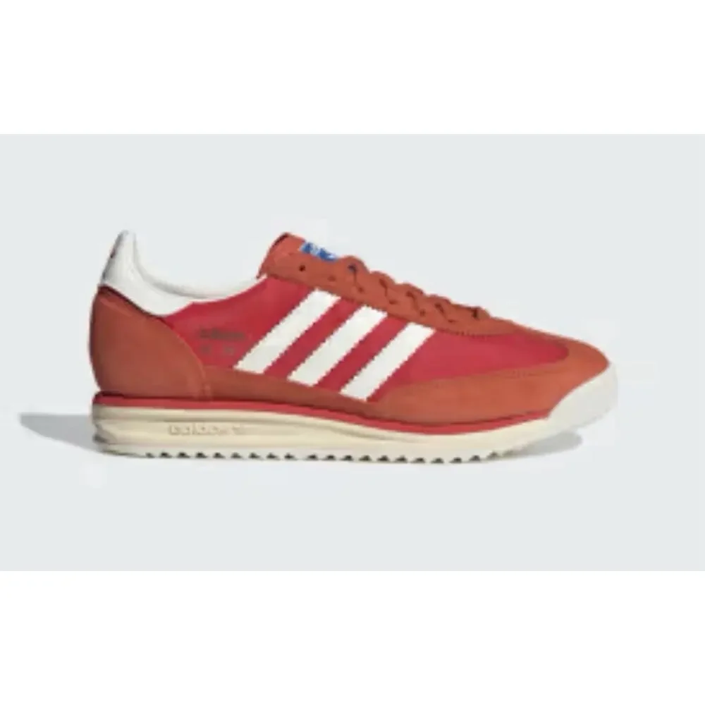 Adidas Sl 72 Rs Mens Fashion Sneakers in Red White Mens 12